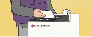 ballot box, elections bc