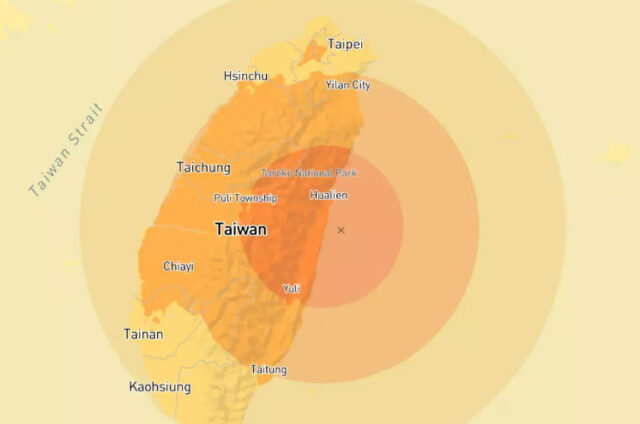 earthquake, taiwan
