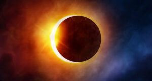 Partial solar eclipse on south Vancouver Island solar eclipse