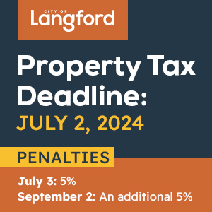 City of Langford – Tax Deadline 2024
