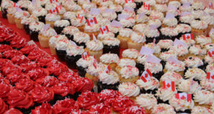 Short but sweet at Sooke Flats on Canada Day cupcakes, canada day, sooke