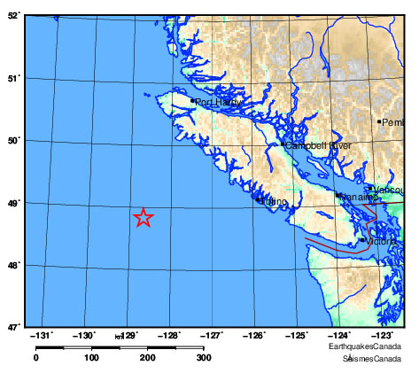 earthquake, july 11, 8:35 am