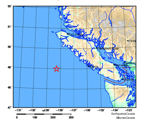 earthquake, july 11, 9:17 am