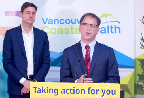 premier david eby, health minister adrian dix