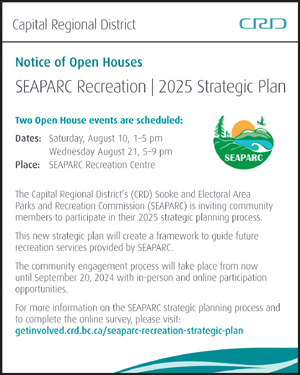 SEAPARC strategic plan, online survey, open houses, public input