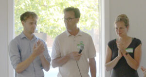 BC Green JDF-Malahat candidate David Evans travels to meet voters ned taylor, david evans, cammy lockwood