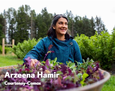 arrzeena hamir, bc green