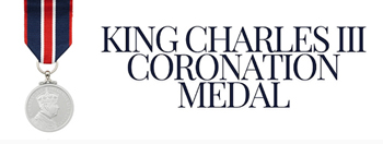 king charles, coronation medal