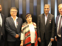 West shore mix: Stew Young & Moe Sihota supported by family & friends ravi parmar, gordon planes, shirley alphonse, moe sithota, stew young