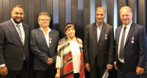 West shore mix: Stew Young & Moe Sihota supported by family & friends ravi parmar, gordon planes, shirley alphonse, moe sithota, stew young