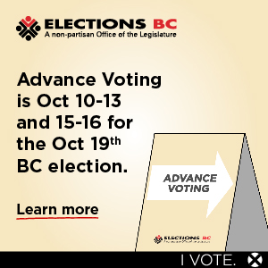 elections bc, advance voting