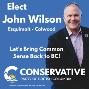 john wilson, bc conservative, esquimalt-colwood