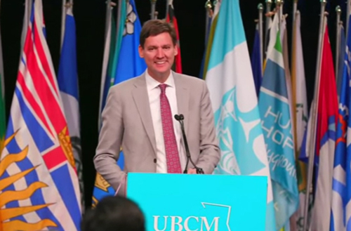 premier david eby, ubcm, vancouver, 2024