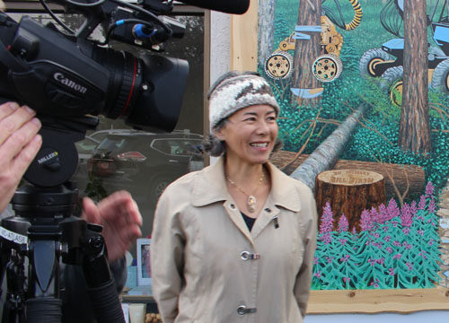 Sooke Mayor Maja Tait looks at 2026 unfolding sooke mayor, maja tait, mural