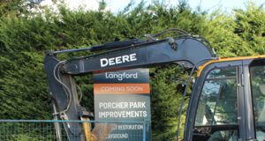 Langford develops their community garden policy porcher park, langford, signage