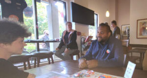 Ravi Parmar BC NDP meet-and-greet in Langford ravi parmar, bc ndp, candidate, langford