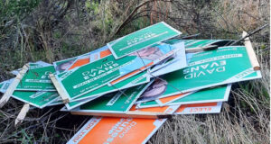 Campaign signage matters to voters and communities damaged campaign signage, juan de fuca-malahat