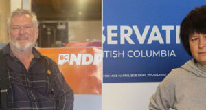 BC NDP candidates still leading in Juan de Fuca-Malahat and Surrey City Centre dana lajeunesse, marina sapozhnikov