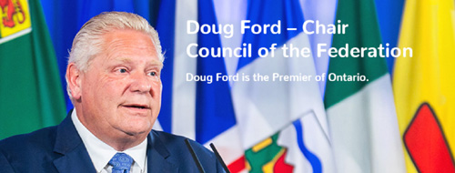 doug ford, ontario premier, council of the federation