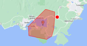 Coastal windstorm warning for Nov 19 evening power outage, sooke area