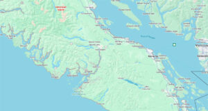 Highways 4, 14, 18 & 28 closed due to coastal windstorm Nov 19 vancouver island, map