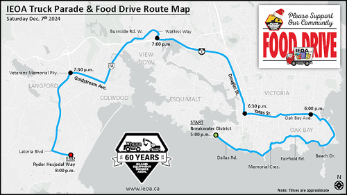 ieoa truck parade, 2024 route