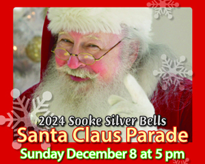 Sooke Santa Parade on Dec 8