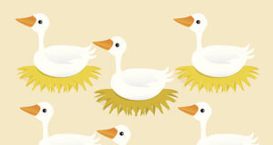 Twelve days of Christmas with a 2025-twist six geese a laying, xmas