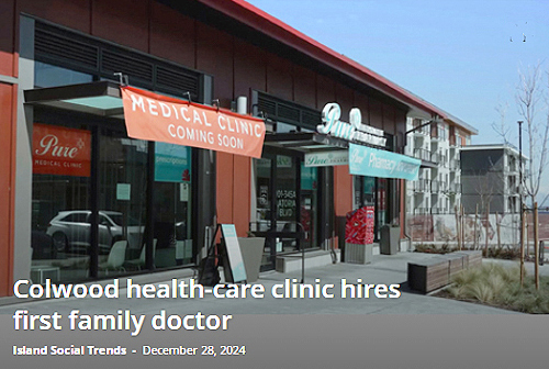 colwood health clinic, hiring doctors