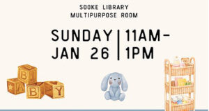 Community invited to donate baby & toddler items baby swap, sooke library