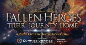 Fallen Heroes film showing in Victoria May 29 Fallen Heroes, wordmark