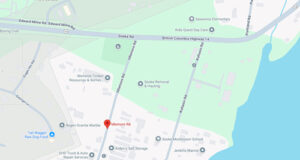 Public input session on Hwy 14 safety improvements in Sooke idlemore road, highway 14, saseenos elementary, map