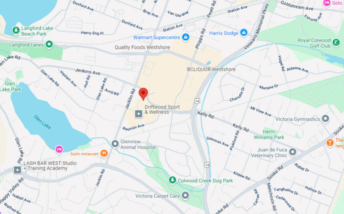 Impaired drivers issued driving - 3005MerchantWay Langford MAP 674x420