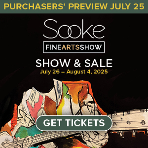 Sooke Fine Arts Show, Purchasers Preview, July 2025