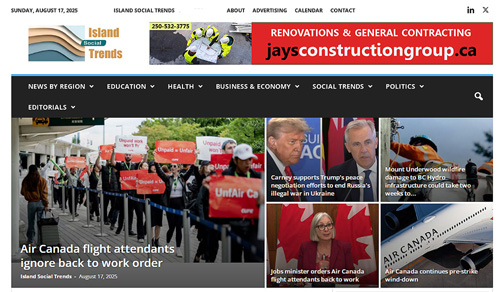 ist main, air canada