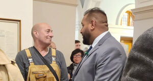 Medal of Good Citizenship to Kōshin Moonfist of Sooke Koshin Moonfist, Ravi Parmar