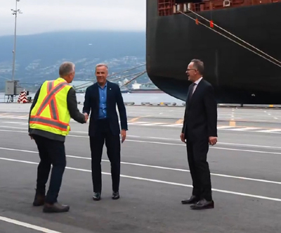 mark carney, port of vancouver