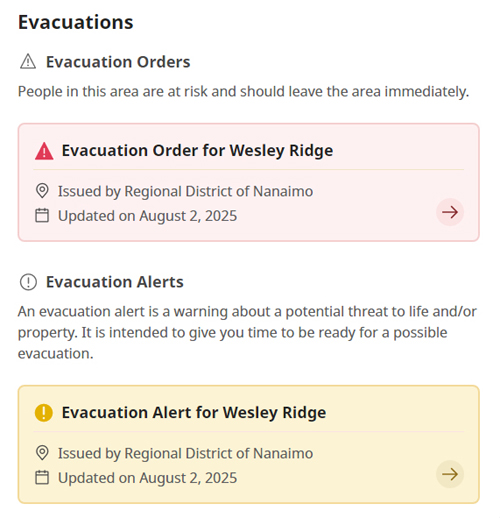evacuation, wildfire