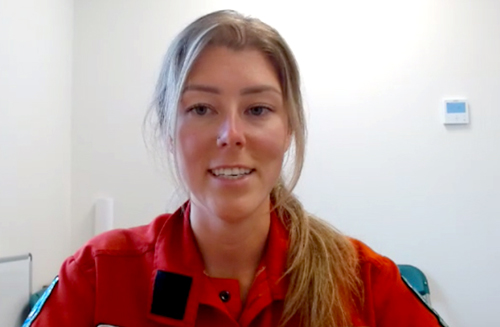 BC wildfire service, Karley Desrosiers