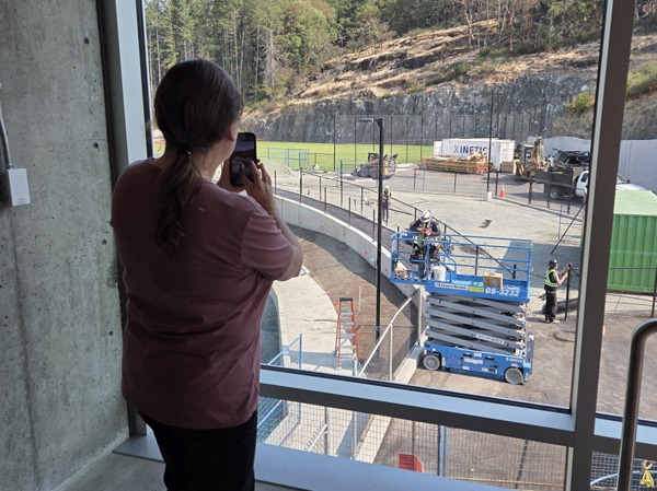 Mary Wagner, school construction