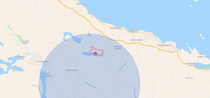 wesley lake ridge fire, august 9