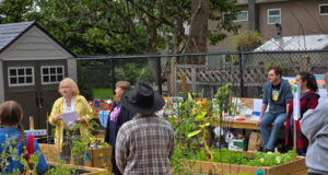 Year-one harvest celebration at Porcher Park Community Garden porcher park, garden, harvest