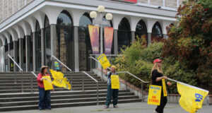 More BCGEU picket lines in Victoria and Burnaby bcgeu, strike, picket line, museum