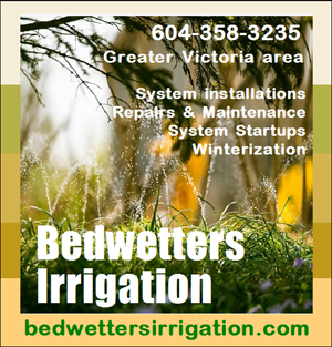 Bedwetters Irrigation Services – Greater Victoria area