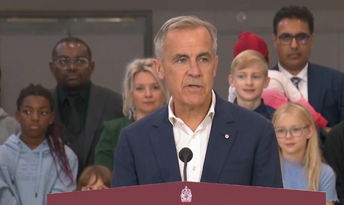 prime minister, mark carney, child care