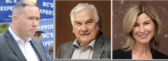 Paul Finch, Vince Ready, Amanda Rogers