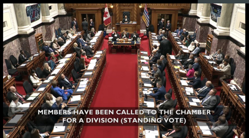 DivisionHasBeenCalled-Oct0825-ChamberWide-500px bc legislature, october 8