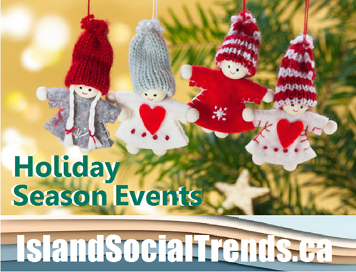 holiday season, events, calendar, Island Social Trends