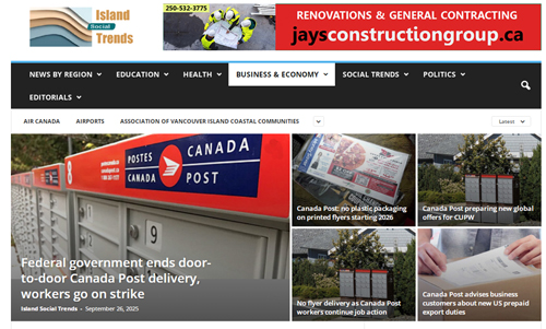 IST section, canada post