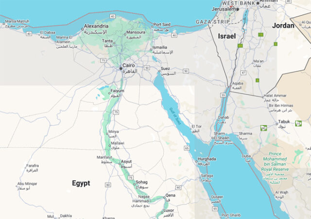 map, middle east, egypt